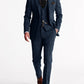 Traditional Brown Herringbone 3 Piece Suit