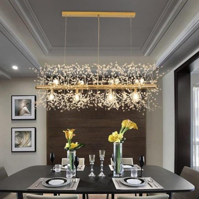 Luxury Glass Drop Chandelier