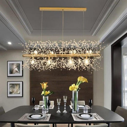 Luxury Glass Drop Chandelier