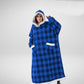 Large Cozy Microfleece Blanket with Sherpa Lining