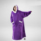 Large Cozy Microfleece Blanket with Sherpa Lining