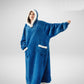 Large Cozy Microfleece Blanket with Sherpa Lining