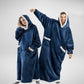 Large Cozy Microfleece Blanket with Sherpa Lining - HappyKidMart