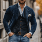 Timeless Navy Suit Jacket Set