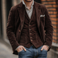 Timeless Navy Suit Jacket Set