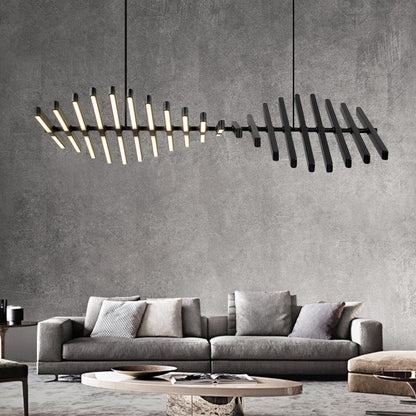Stylish LED Pendant Light | Unique Fishbone Style