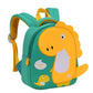 Fun Dinosaur School Backpack Navy Blue Red