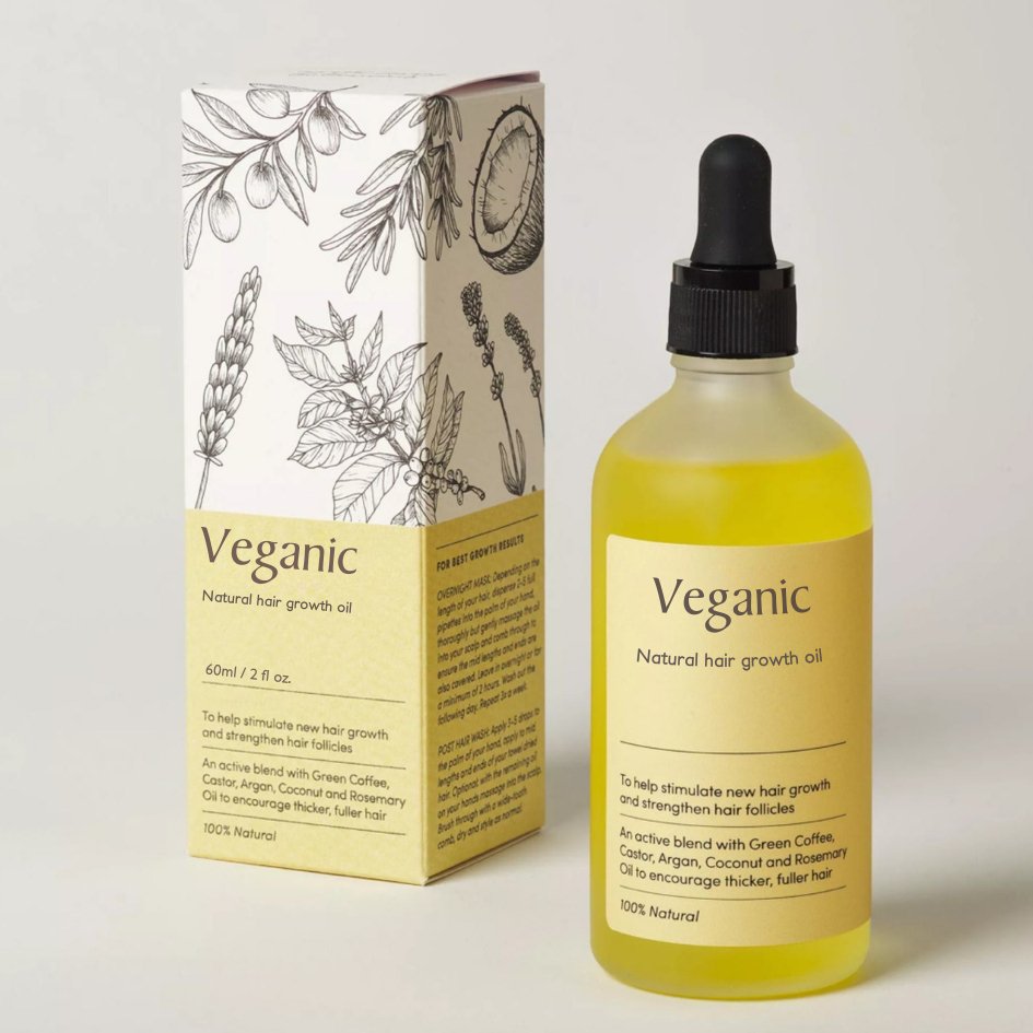 Healthy Hair Growth Serum | Pure Natural Scalp Treatment - HappyKidMart