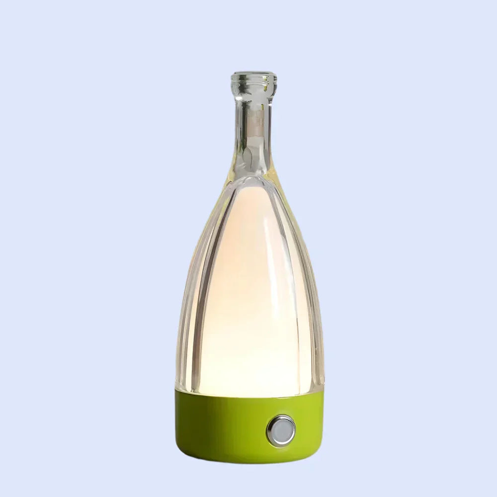 Modern Rechargeable Wine Bottle Desk Lamp