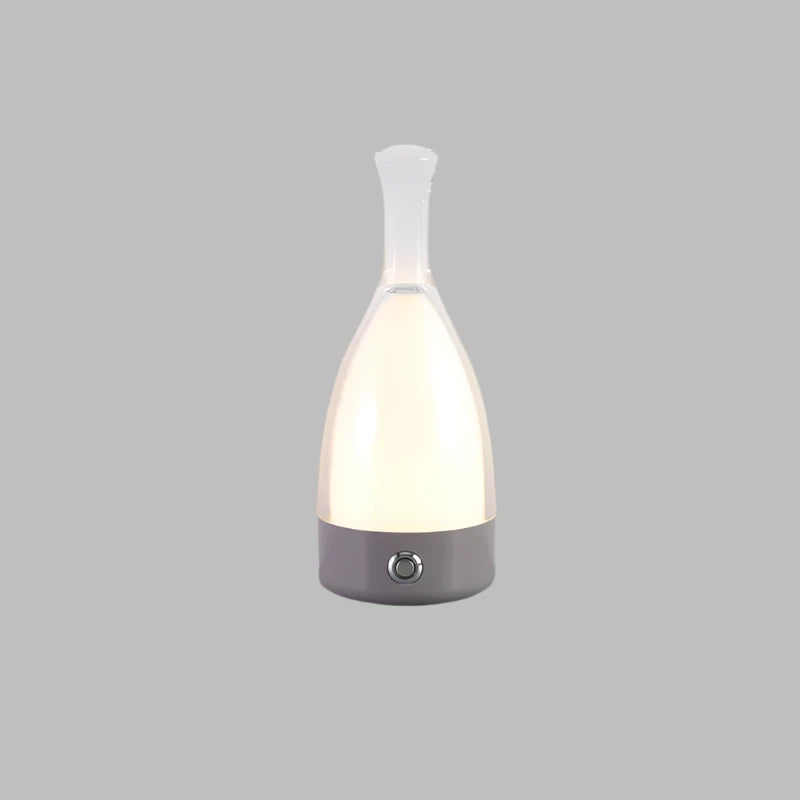 Modern Rechargeable Wine Bottle Desk Lamp