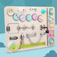 Happy Kid Mart-Kids Wooden Sensory Board 