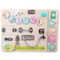 Happy Kid Mart-Kids Wooden Sensory Board 