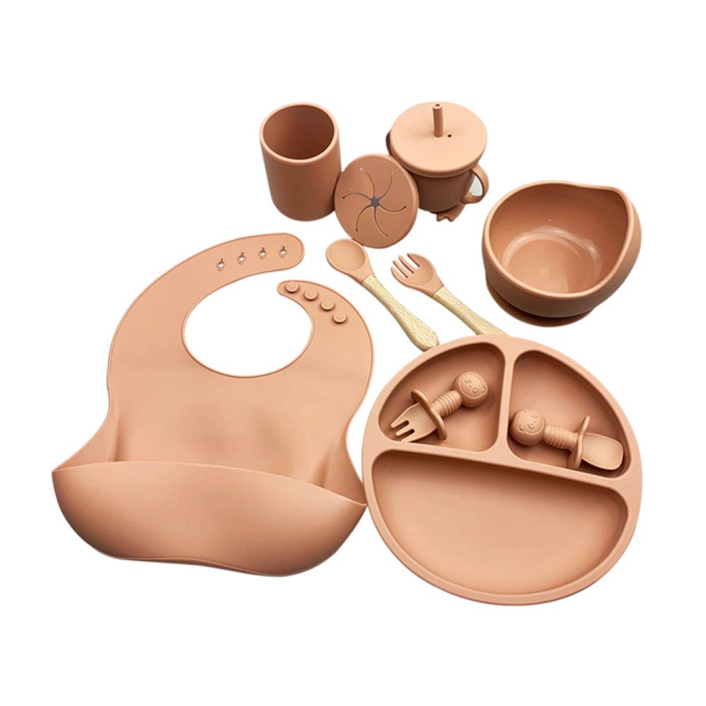 Complete Silicone Baby Feeding Set