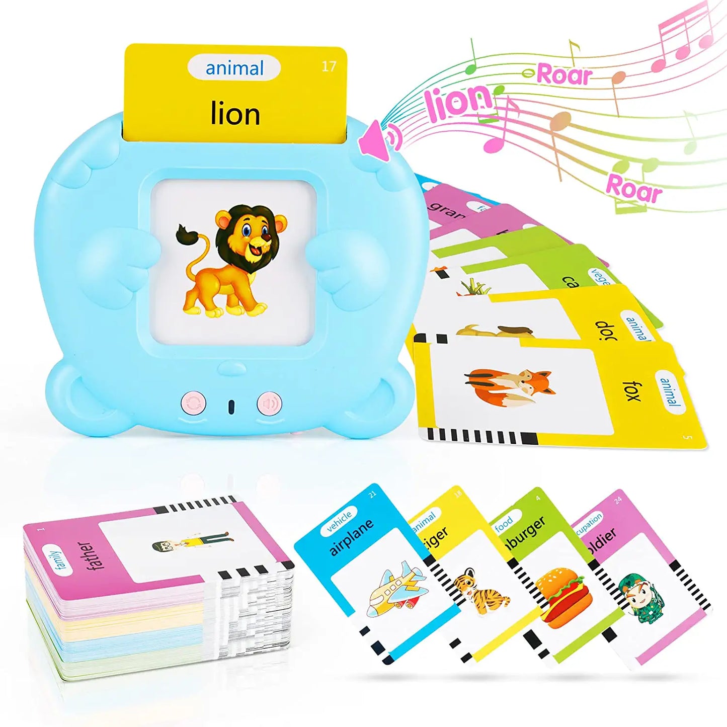 Talking Flash Cards Rechargeable