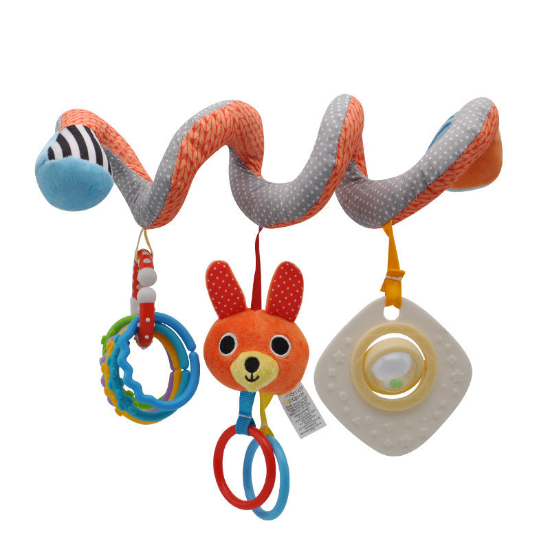 Baby Spiral Rattles - Pram Toy - Hanging Toy