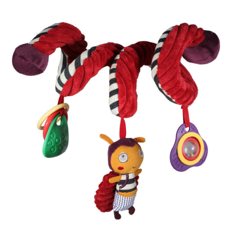 Baby Spiral Rattles - Pram Toy - Hanging Toy