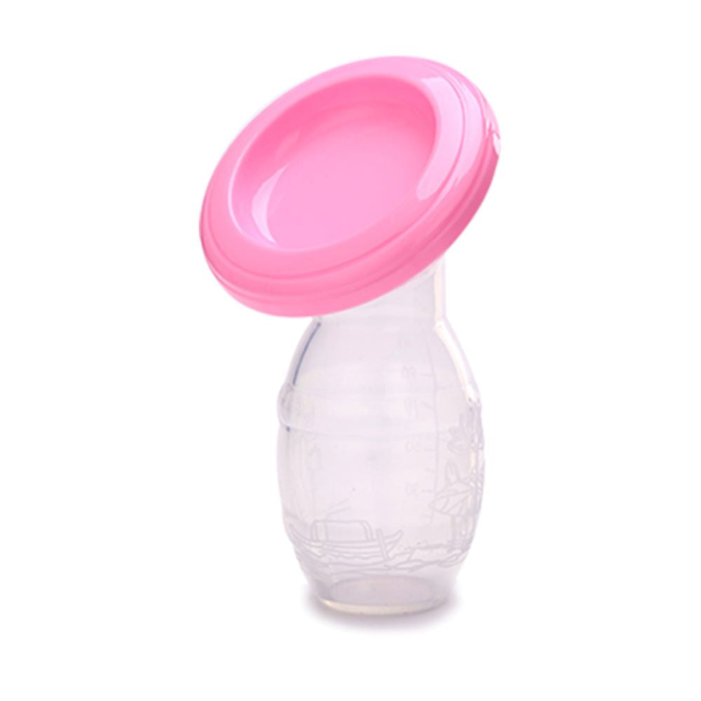 Baby Silicone Manual Breast Milk Collector Pump