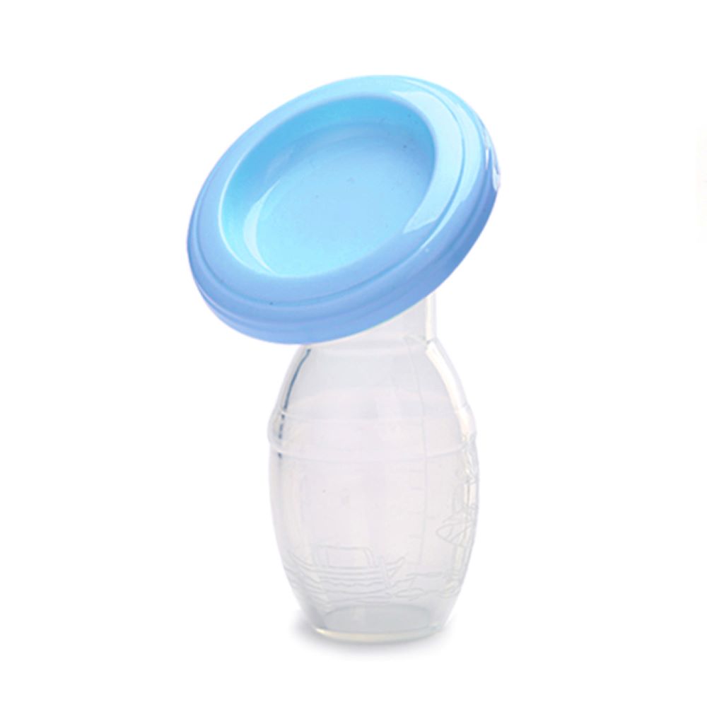Baby Silicone Manual Breast Milk Collector Pump