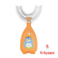 Baby Cartoon Mouth Brush-U-Shaped Toothbrush