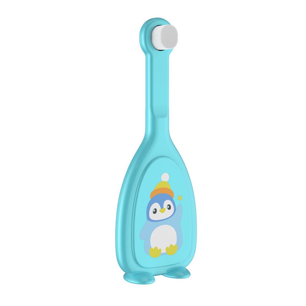 Baby Cartoon Mouth Brush-U-Shaped Toothbrush