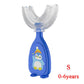 Baby Cartoon Mouth Brush-U-Shaped Toothbrush