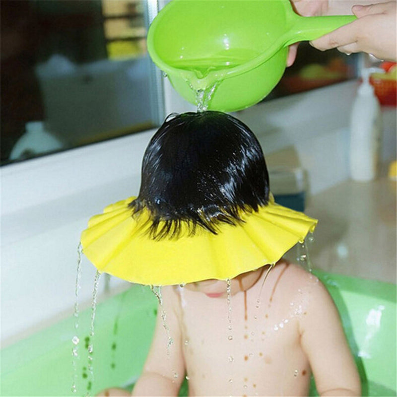 Baby Bath Shampooing Protective Cap  