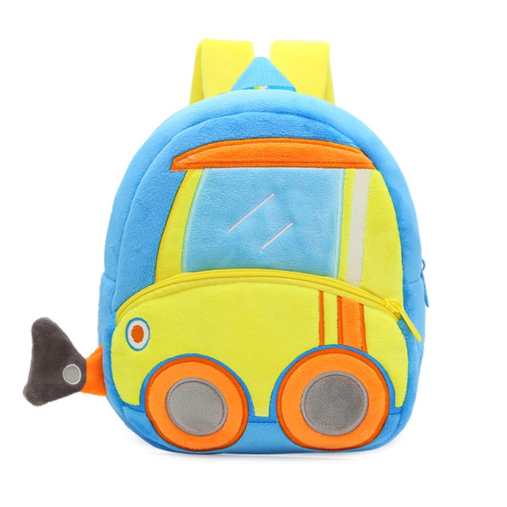 Kids Cute Engineering Car Backpack