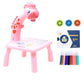 Kids Drawing Projector Table