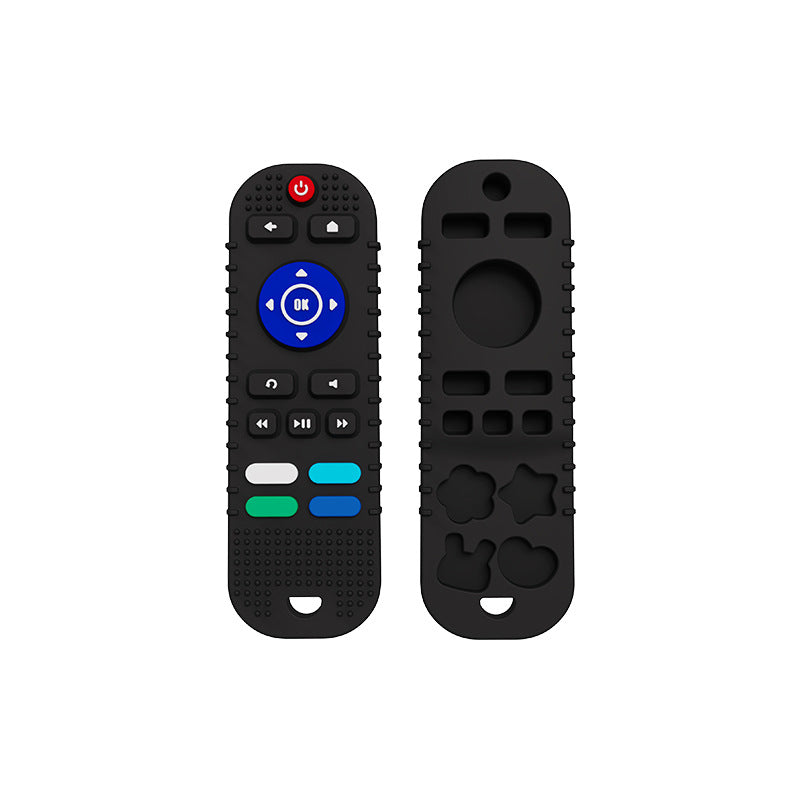 Remote Control Shaped Silicone Teething Toy