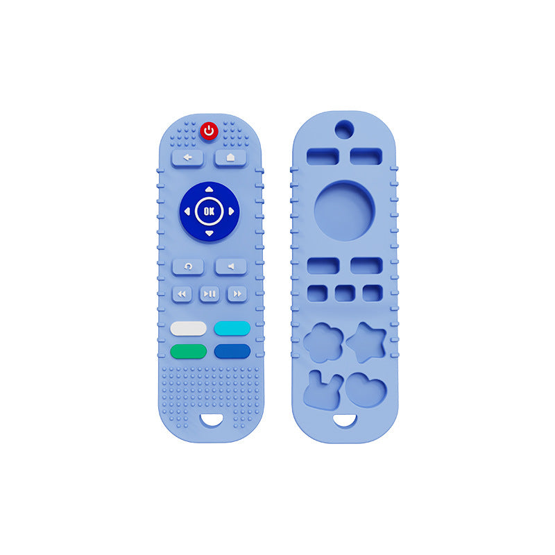 Remote Control Shaped Silicone Teething Toy