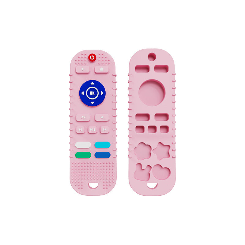 Remote Control Shaped Silicone Teething Toy