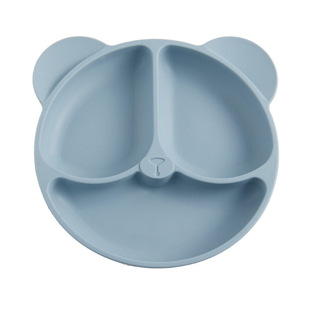 Baby-Safe Silicone Dining Plate